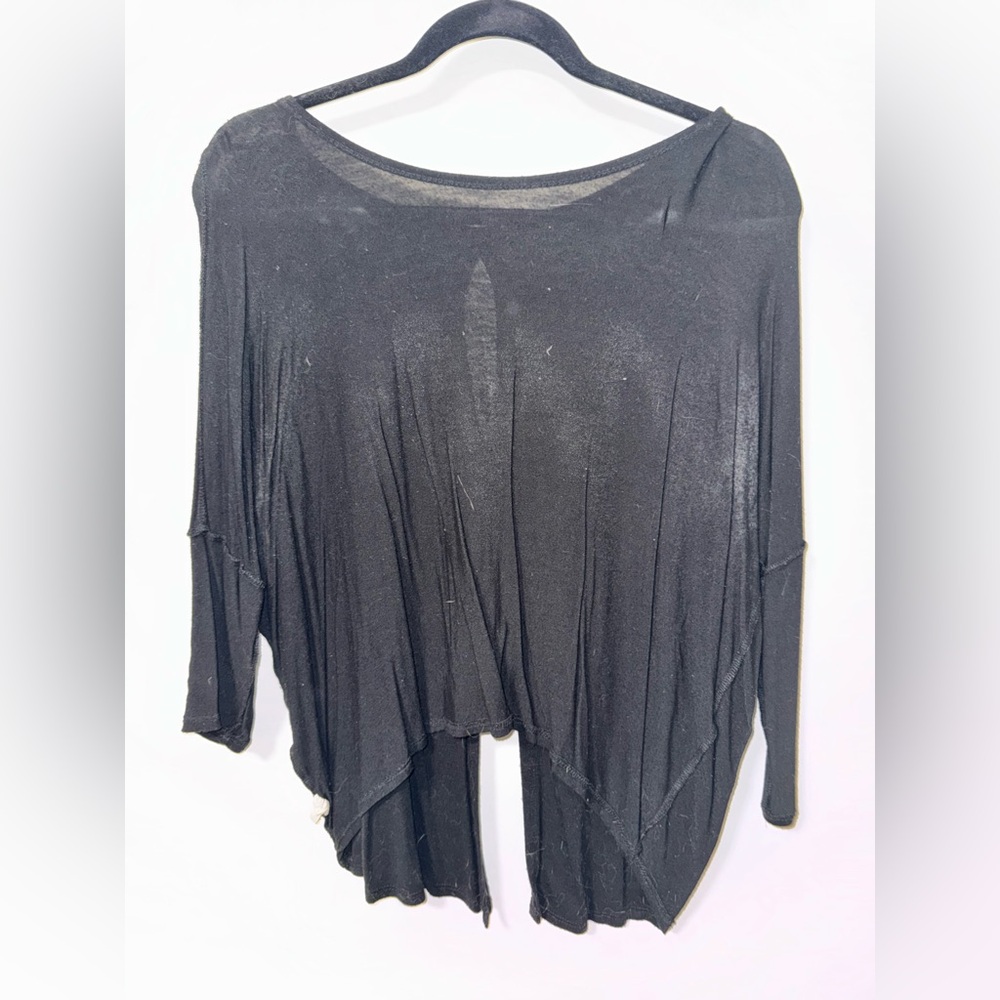 MILLIBON | Black Long Sleeve Women's Top